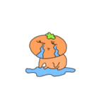果物オレンジの日常（かわいい 面白い 集）（個別スタンプ：14）
