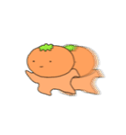 果物オレンジの日常（かわいい 面白い 集）（個別スタンプ：21）