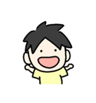 目が点だよゆうたろうくん（個別スタンプ：4）