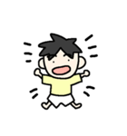 目が点だよゆうたろうくん（個別スタンプ：13）