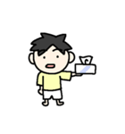 目が点だよゆうたろうくん（個別スタンプ：17）