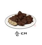 K-Food 24(Korea Text)（個別スタンプ：22）