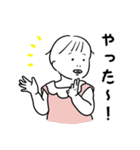 popobaby(女の子)（個別スタンプ：2）