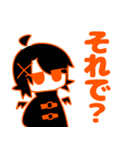 あくまさんとてんしさん（個別スタンプ：4）