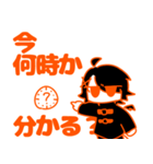 あくまさんとてんしさん（個別スタンプ：6）