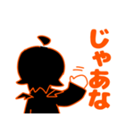 あくまさんとてんしさん（個別スタンプ：7）