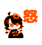 あくまさんとてんしさん（個別スタンプ：11）
