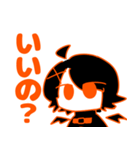 あくまさんとてんしさん（個別スタンプ：19）