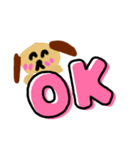 可愛い♥️いぬのスタンプ（個別スタンプ：1）