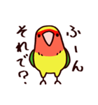 スーパーコザクラインコ（個別スタンプ：6）