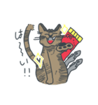 狂暴ねこしぐれ（個別スタンプ：7）