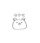 しろくまもちモッチー -Returns-（個別スタンプ：4）