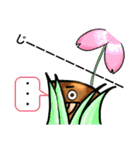 旅するきのこ（個別スタンプ：6）