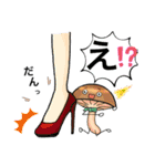 旅するきのこ（個別スタンプ：19）