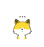 simple fox（個別スタンプ：8）