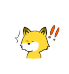 simple fox（個別スタンプ：11）