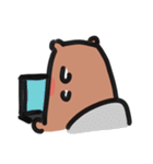 おバカなカピバラ（個別スタンプ：8）