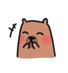 おバカなカピバラ（個別スタンプ：10）