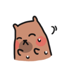 おバカなカピバラ（個別スタンプ：33）