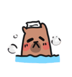 おバカなカピバラ（個別スタンプ：37）