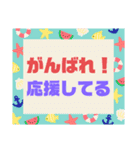 孫好き♡シニア④便利に使うシンプル大文字（個別スタンプ：15）