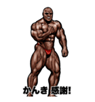 かんき専用 筋肉マッチョ Bigスタンプ（個別スタンプ：16）