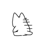 ねこさん（気力少なめ）（個別スタンプ：10）