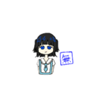 ねおきはななめまっくろだ！！（個別スタンプ：7）