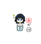 ねおきはななめまっくろだ！！（個別スタンプ：10）