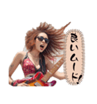 元気いっぱいのギタリスト（個別スタンプ：29）