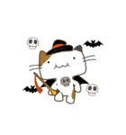 ネコの鼓笛隊 Halloween Ver.（個別スタンプ：1）