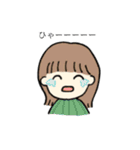 なかよしと使いたい女の子たち（個別スタンプ：8）