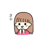 なかよしと使いたい女の子たち（個別スタンプ：15）