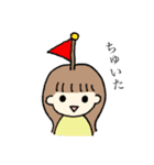 なかよしと使いたい女の子たち（個別スタンプ：37）