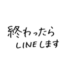 シンプル文字スタンプ いち（個別スタンプ：39）