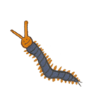 ゆるい虫たち。（個別スタンプ：13）