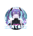 【日常】ツンデレか強気か分からん子（個別スタンプ：5）