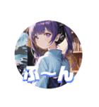 【日常】アニメスタンプ【女の子】（個別スタンプ：8）