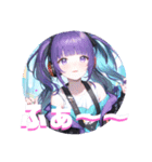 【日常】アニメスタンプ【女の子】（個別スタンプ：22）