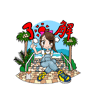 ハイテンションイラストスタンプ（個別スタンプ：9）