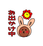 Rabbit PumpkinのゆるいうさぎたちPART2（個別スタンプ：9）