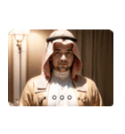 アラブの石油王の偽映画 01（個別スタンプ：8）
