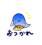 秋だよ！水玉くん（個別スタンプ：17）