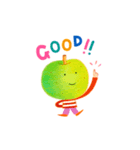 秋の色鉛筆画スタンプ（個別スタンプ：8）