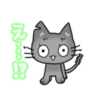 近所のくろねこ（個別スタンプ：13）