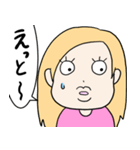 ベティとゆかいな仲間たち①（個別スタンプ：7）