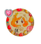 ♡double nana♡original（個別スタンプ：16）