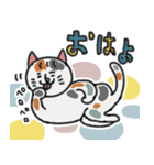 三毛猫フクちゃん（個別スタンプ：25）