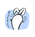 シュール長うさぎ（個別スタンプ：10）