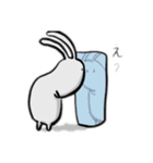 シュール長うさぎ（個別スタンプ：12）